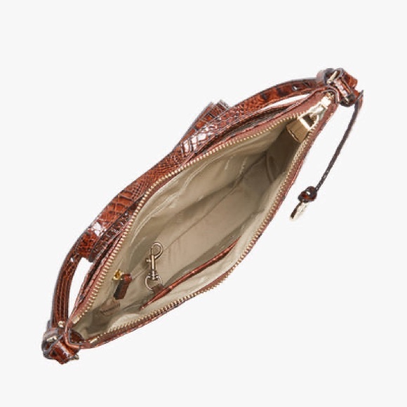 NWT, NIP Brahmin Katie Pecan Melbourne Purse - Picture 4 of 9